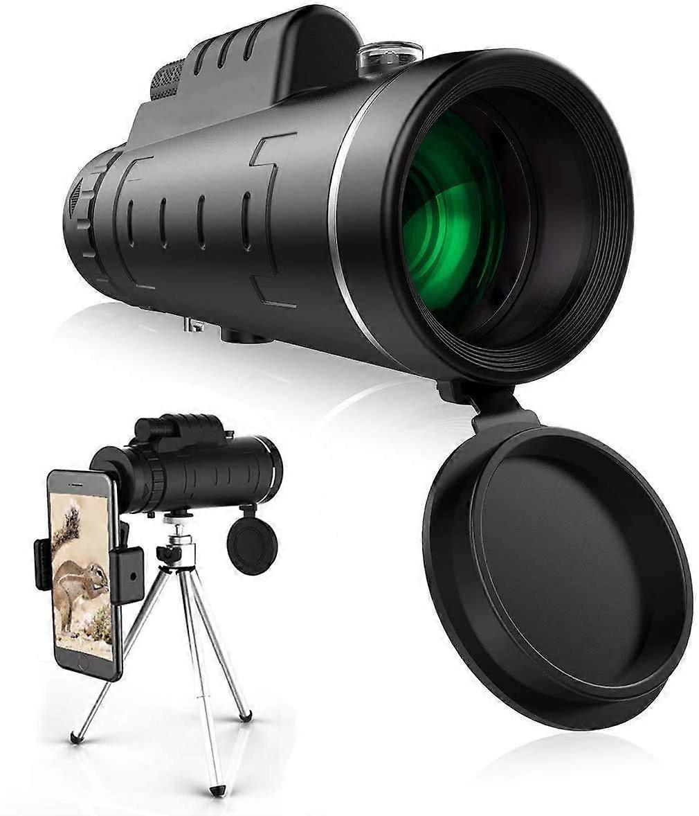 40X60 High Power Monocular Scope and with Clear FMC BAK4 Prism