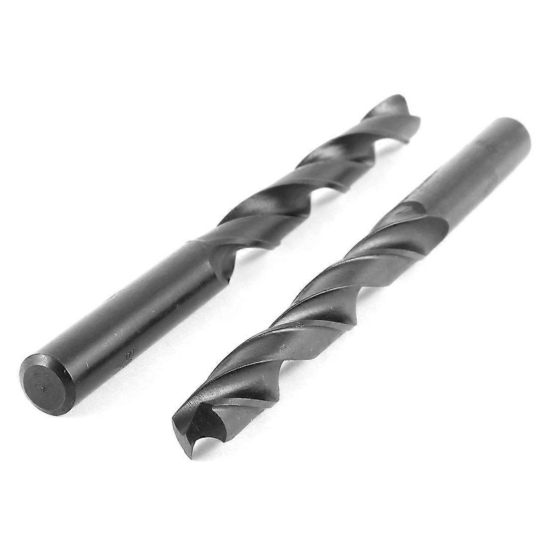 2 Pcs Tool Holder 11.1mm Straight Drill Hole Split Point Tip HSS High Speed Steel Twist Drill Bit Model:87as312qo342
