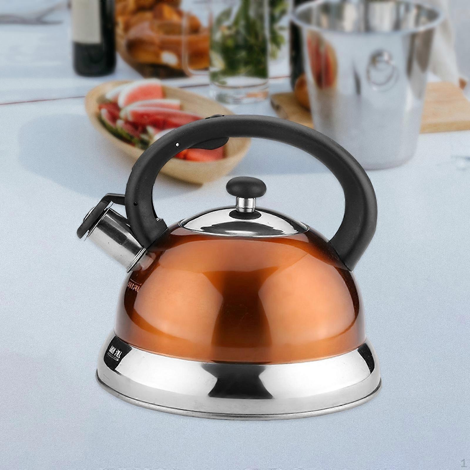 Top Loud Whistling Kettle, 3L Teapot, Boiling Cookware Kitchenware Water Kettle Anti Scald Handle