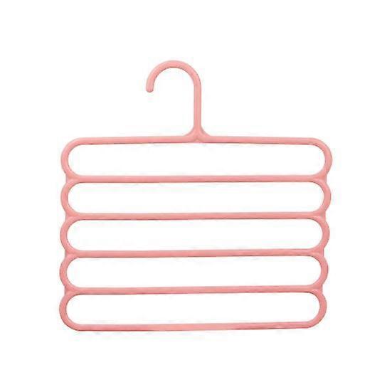 Wardrobe Shelf Strong Grip Heavy Duty Layers Daily Use Large Capacity Pants Hanger for Home