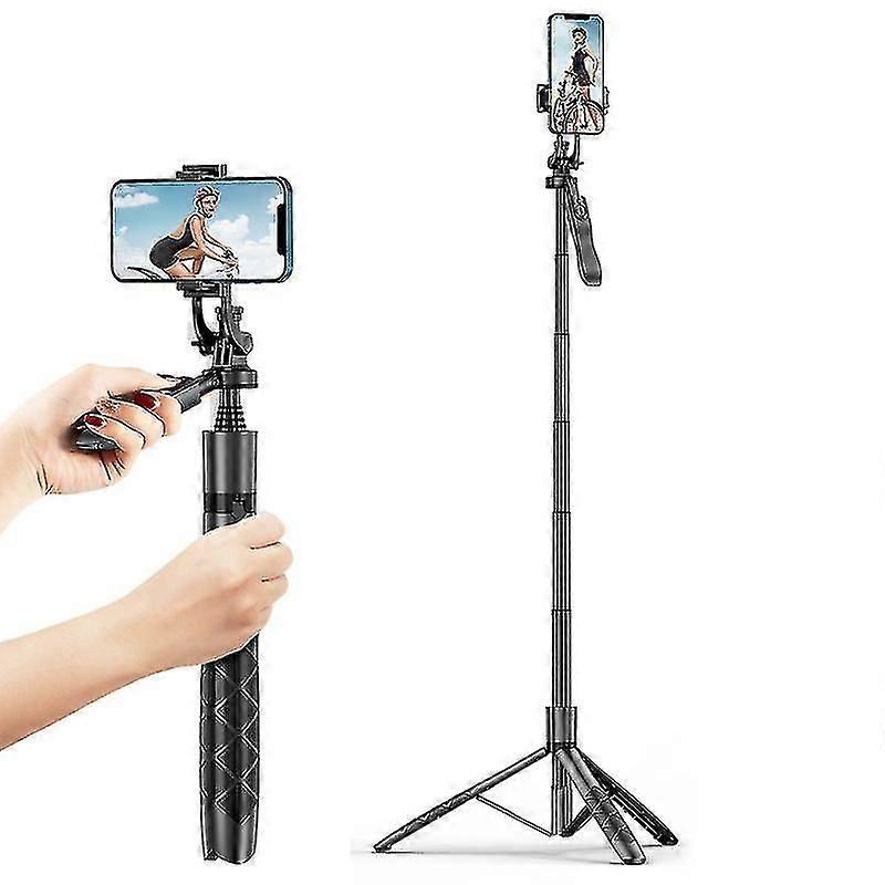 L16ライブストリーミング携帯電話自撮り棒カメラ三脚スタンドジンバルスタビライザーワイヤレスBluetooth