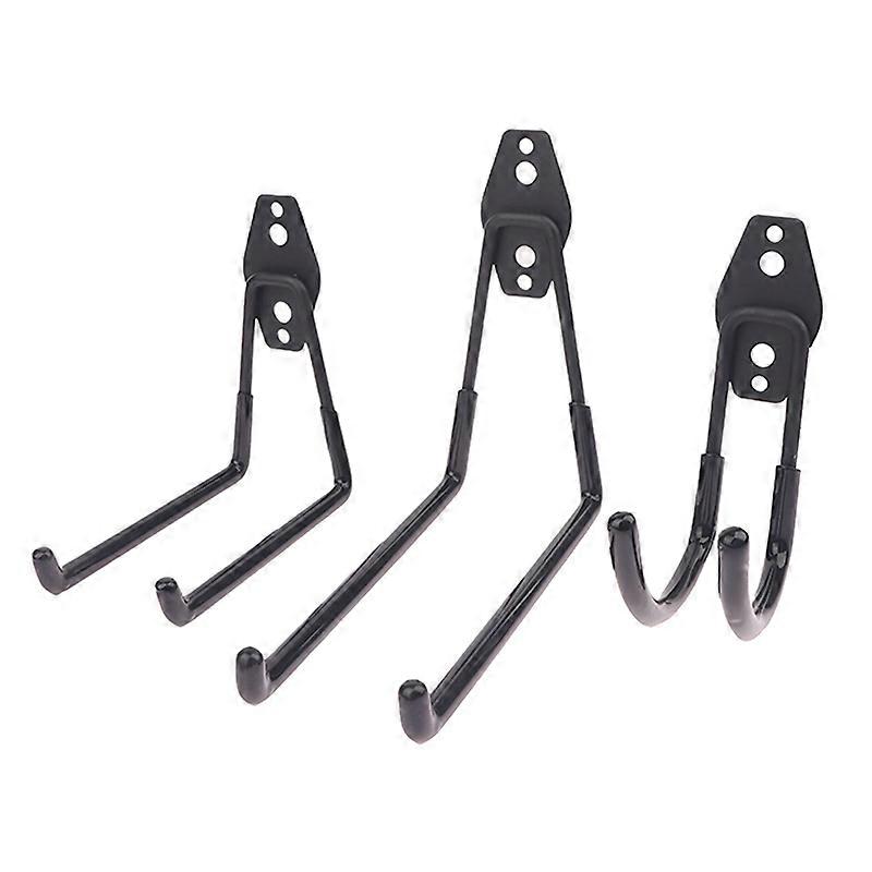 Wall-mounted Non-slip Storage Garage Heavy-duty Hook Set Storage With Heavy Garden Tools Bicycle Metal Hook
