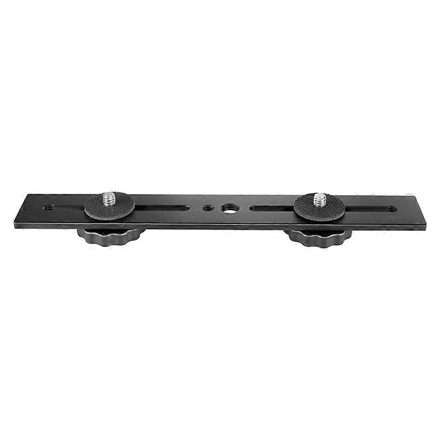 8 inch Dual Flash Camera Mount Tripod Bracket with 1/4 Screw