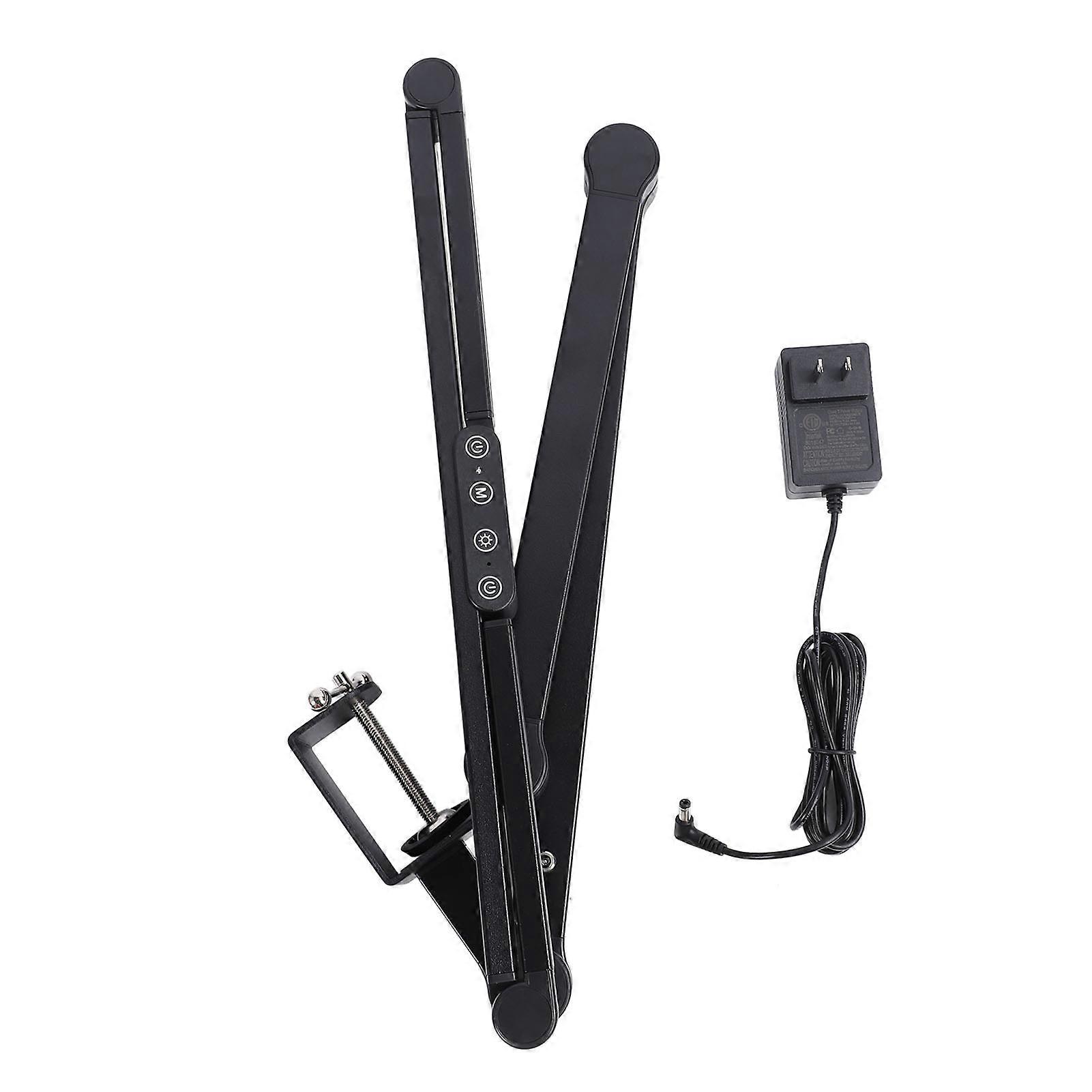 Architect Desk Light Office Desktop Lamp Workbench Study Reading Multi Angle Adjustable 3000-6500K Stepless Dimming