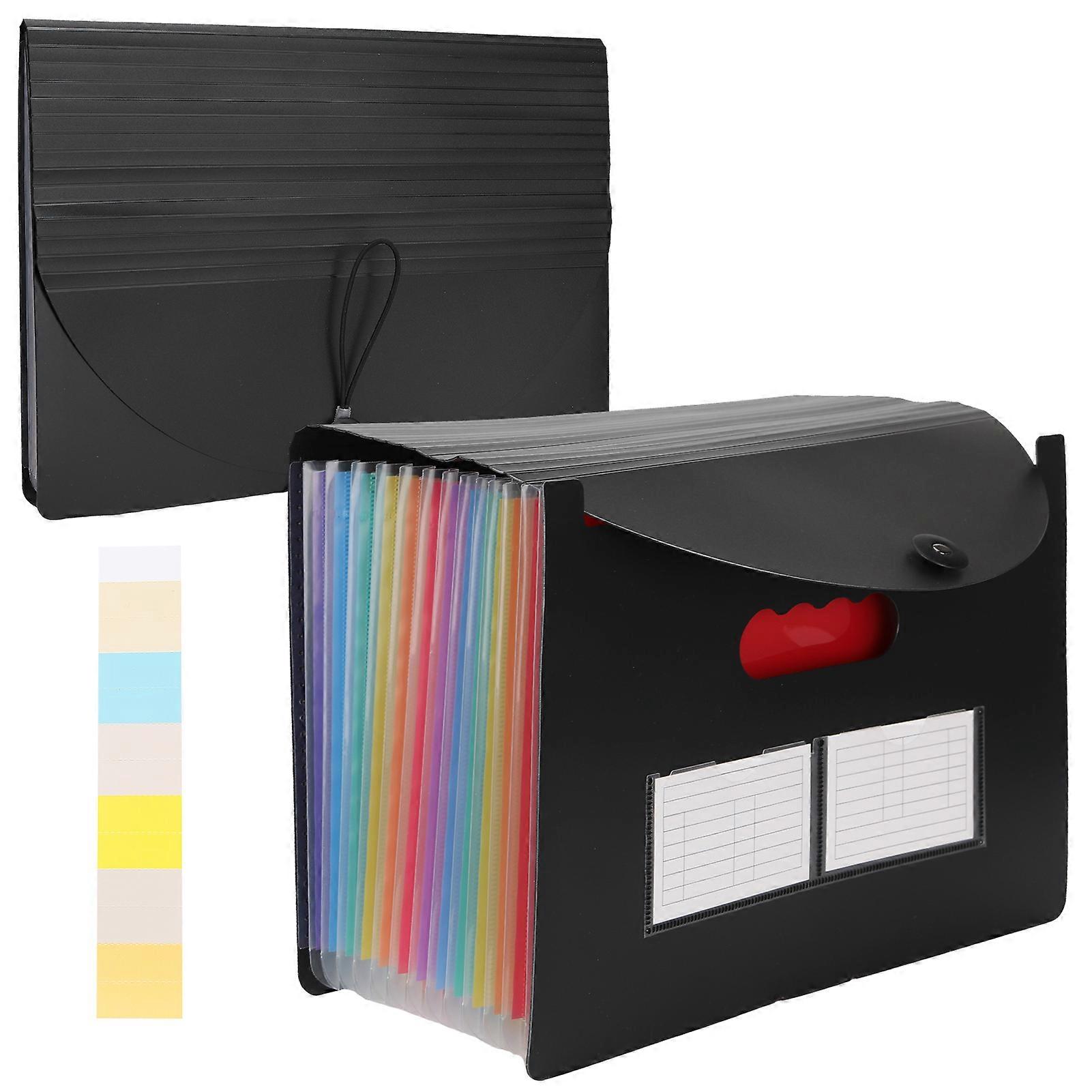 Portable Document Organizer Efficient Organization with Stable & Sturdy Construction Suitable for Instance Papers Receipts