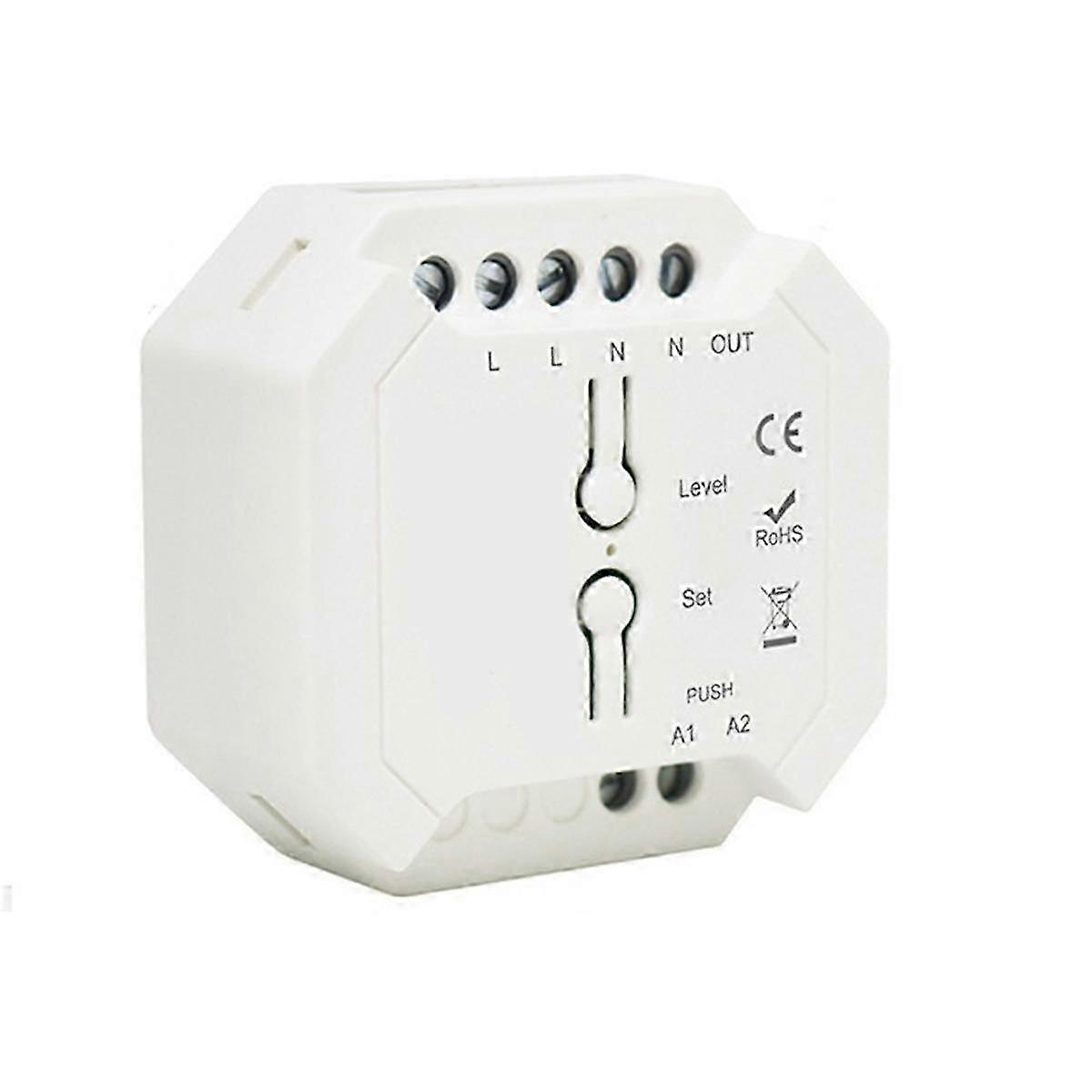 Tuya ZigBee Triac Dimmer LED Controller Smart Dimmer for Dimmable LED Lights Support Smart APP RF Remote Control A