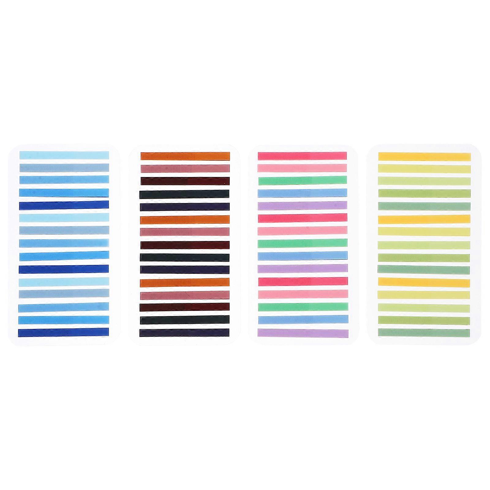 4 Set Sticky Index Tabs Page Markers Notes Tabs Writable Repositionable Book Flags Tabs Strip Index Tabs for Page Marking Classify File