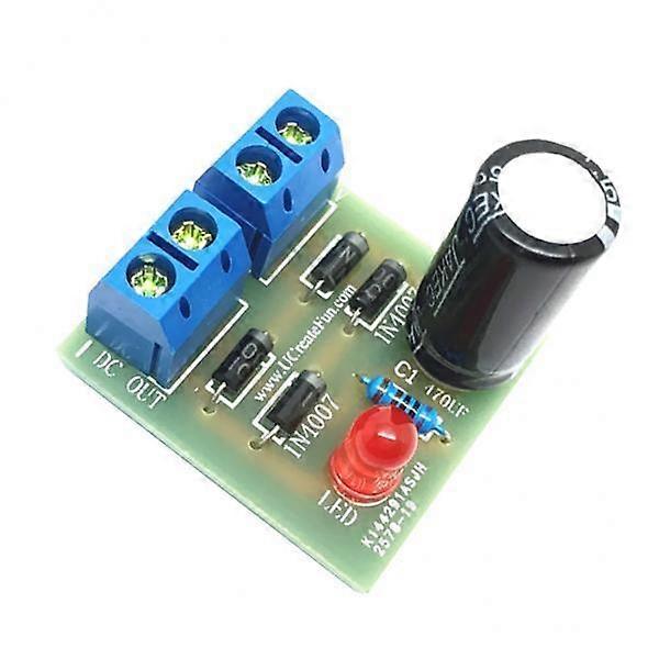 2xIN4007 Full Wave Bridge Rectifier Suite 1A AC To DC Power Converter DIY Kits