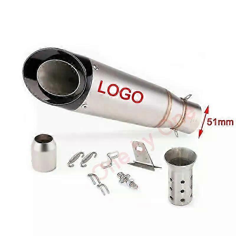 Universal Motorcycle Exhaust Sc Muffler Pipe Escape Moto Db Killer Gp-project For Honda R6 R15 R1 R3 Mt07 Tmax155 Xmax Gsx250