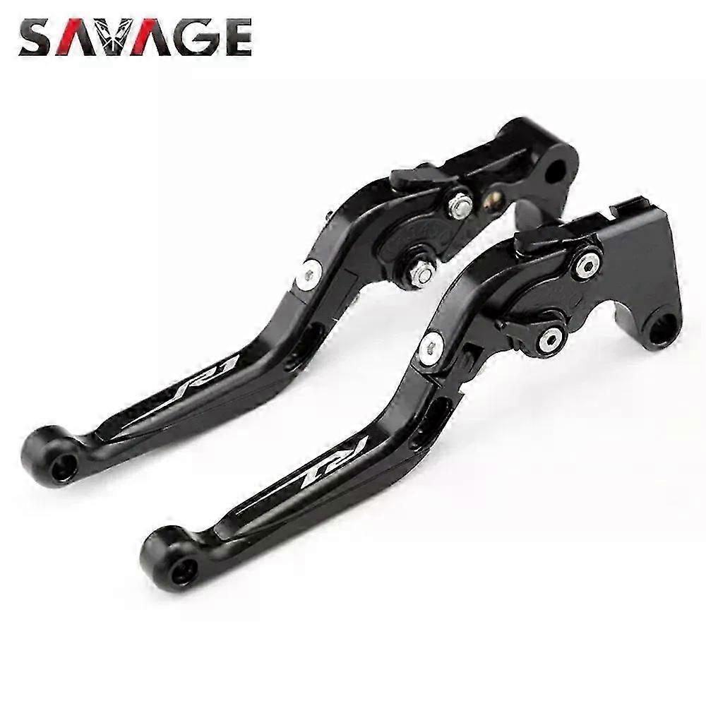 Applies to R1 Brake Clutch Levers Suitable for YAMAHA YZFR1 YZF-R1 R1M R1S 2004-2024 Motorcycle Adjustable Folding Extending Control Handles