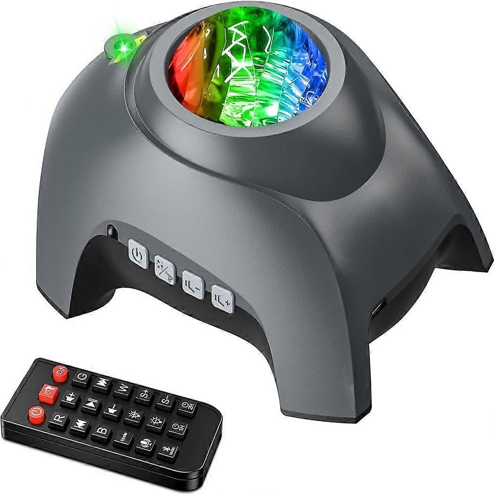 Star Projector, Galaxy Projector for Bedroom, LED Night Light Aurora Projector with Bluetooth Speaker, White Noise, Timer and Remote, Room Decor, Gift