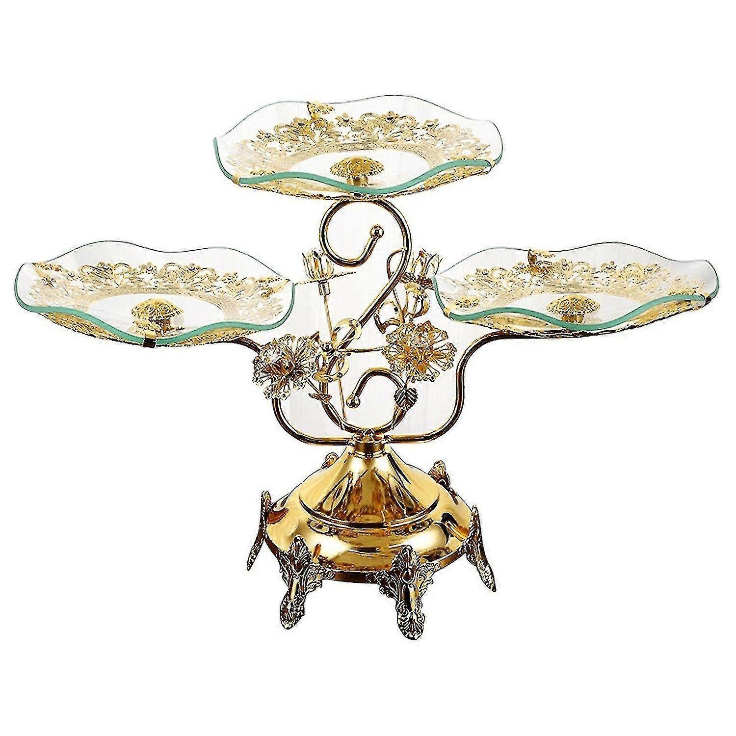 3 Layers Wedding Party Cupcake Stand Dessert Holder