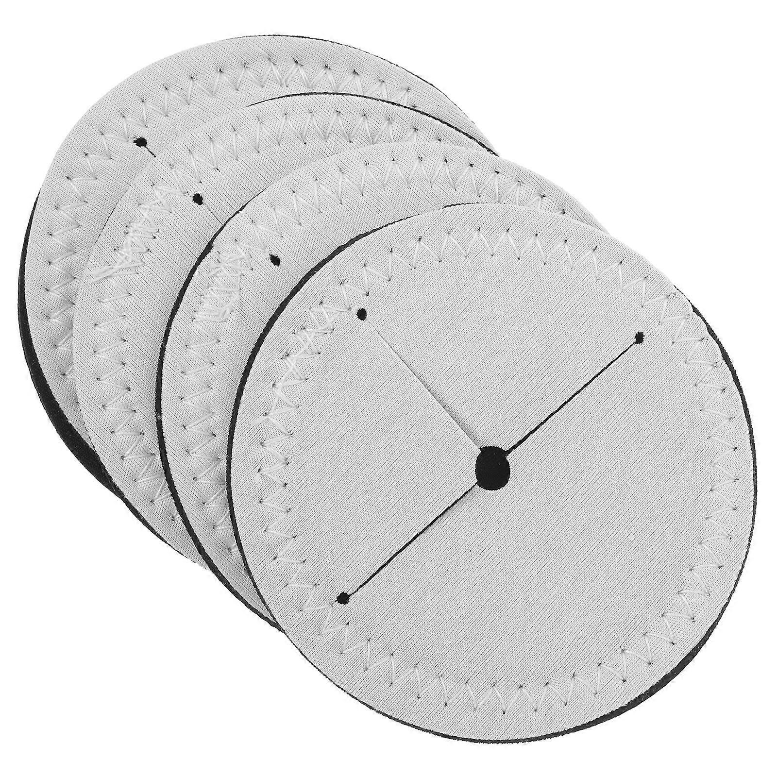 4pcs Heat Transfer Coasters for Wine Glasses with Non Slip Texture – Home Bar, Kitchen, and Table Protection & Decor