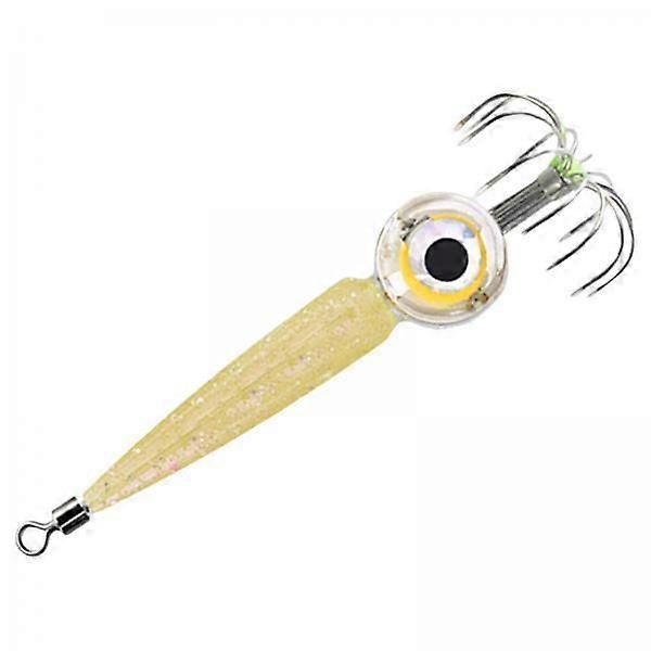 4xMini LED Squid Lure Lamp z 12 haczykami Przynęta wędkarska Light Deep Drop Jig