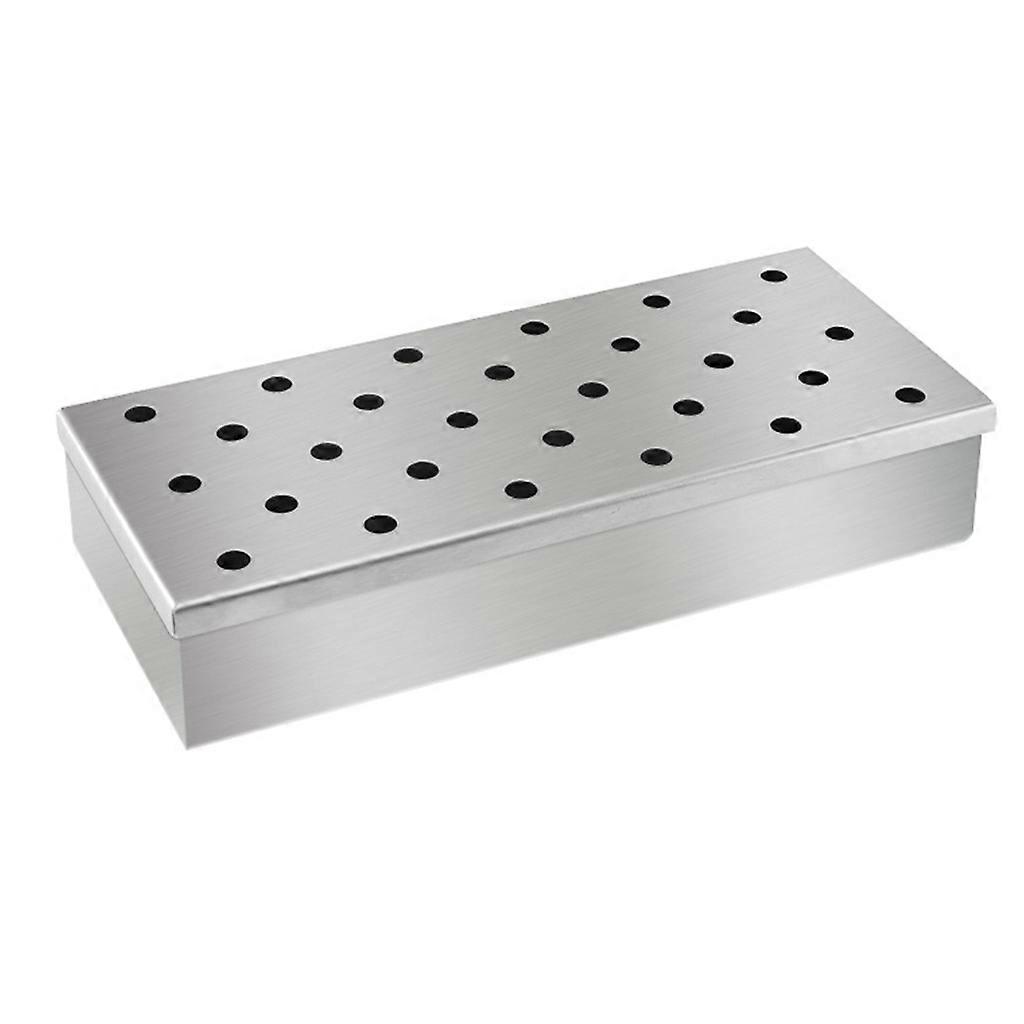 נירוסטה עץ גלולה עשן צינור עבור קר / חם עישון נייד ברביקיו מנגל מחולל עשן פחם גריל מעשנים