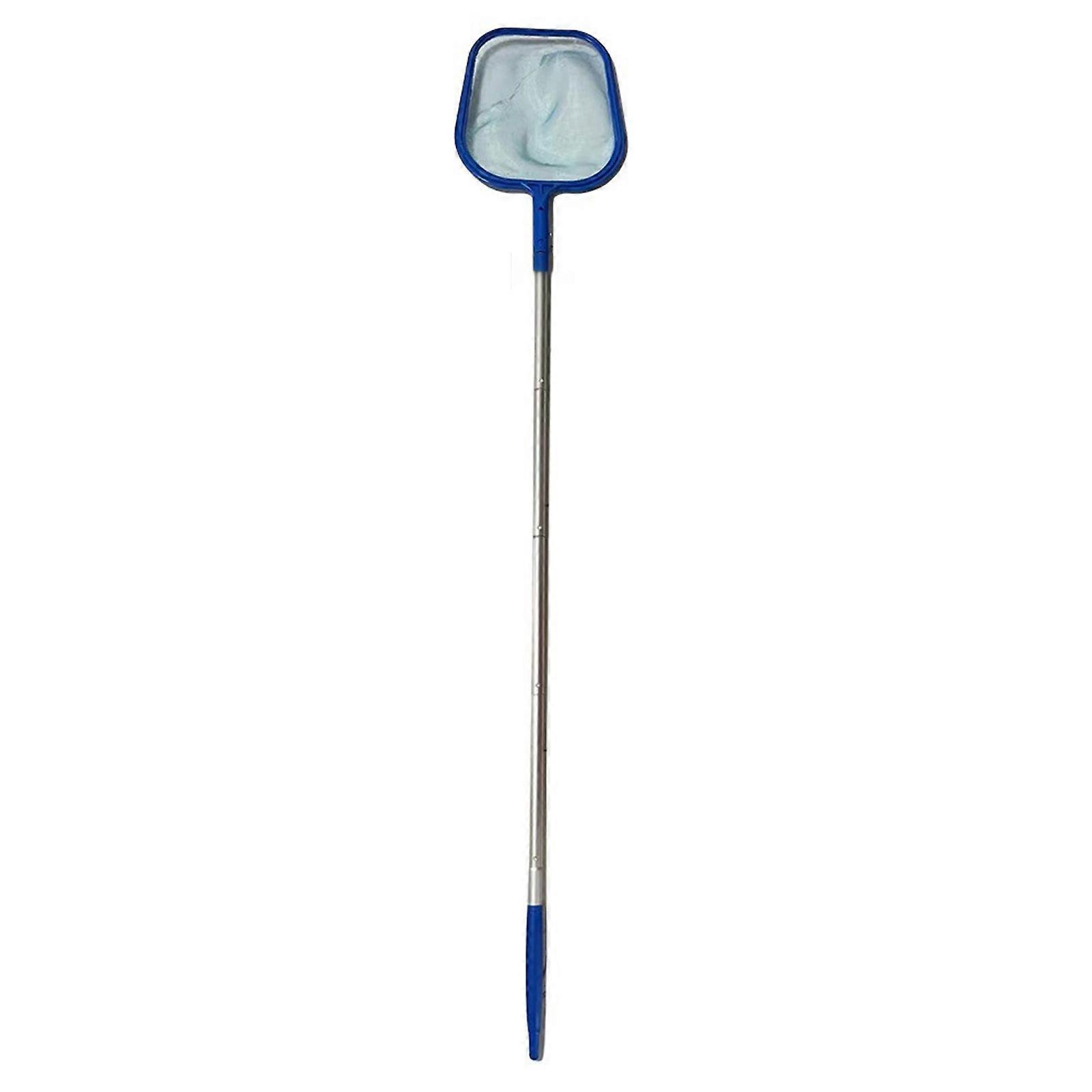 Telescopic Pool Skimmers Net Fine Meshing Rake Net Pond Leaf Cleaner Supplies for Swimming Pool Leaf Cleaning Fountains