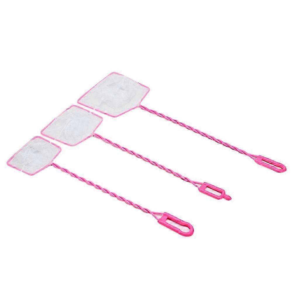 3 Pcs Kids Fish Tank Fish Catching Net Fishing Landing Nets Fish Tank Net Mesh Fishing Net