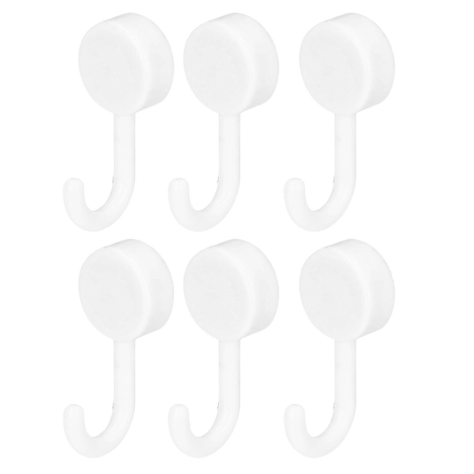 High quality  6pcs E18 strong magnet hook pull-off force (0-5kg)