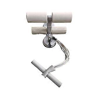 Nonslip Pedals Ergonomic Handle Pedals Ankle Pullers Full Body Fitness Equipment for Men Women Home and Office Use  Pink