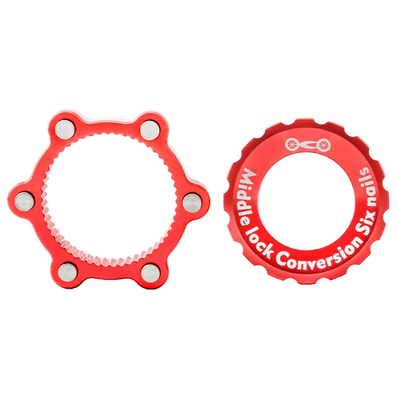 Centerlock 6-Bolt Adapter, Disc Brake Adapter With Boost Standard, 6-Hole Rotor For Mountain Bikes And Dirt Bikes