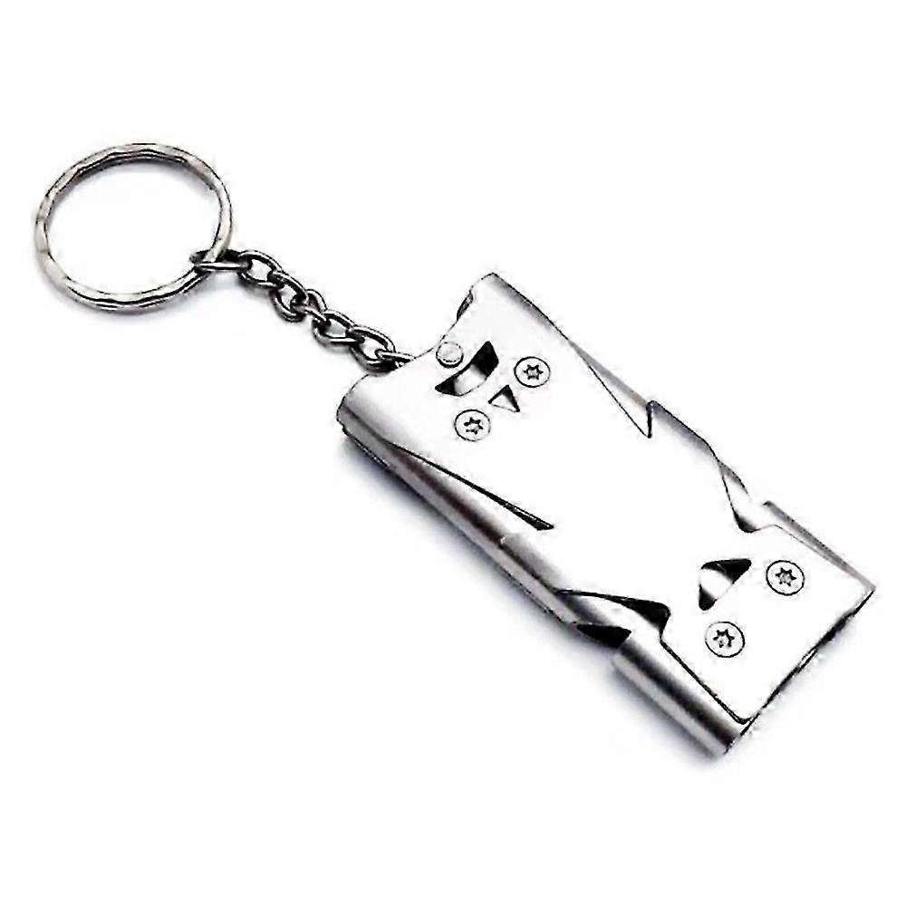 Bird Training Whistle Stainless Steel Bark Control Training Whistle Survival Whistle