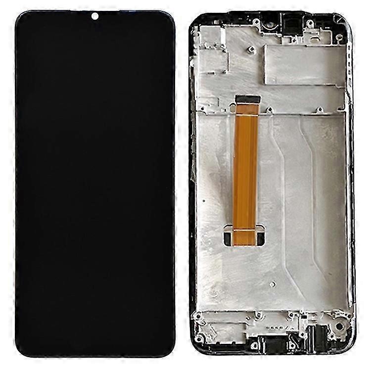 Compatible For Realme C12 RMX2189 Grade S OEM LCD Screen and Digitizer Assembly + Frame Part (without Logo) 2025
