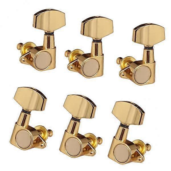 2X Metal Sealed 3L3R Tuning Pegs Button Tuners Key for