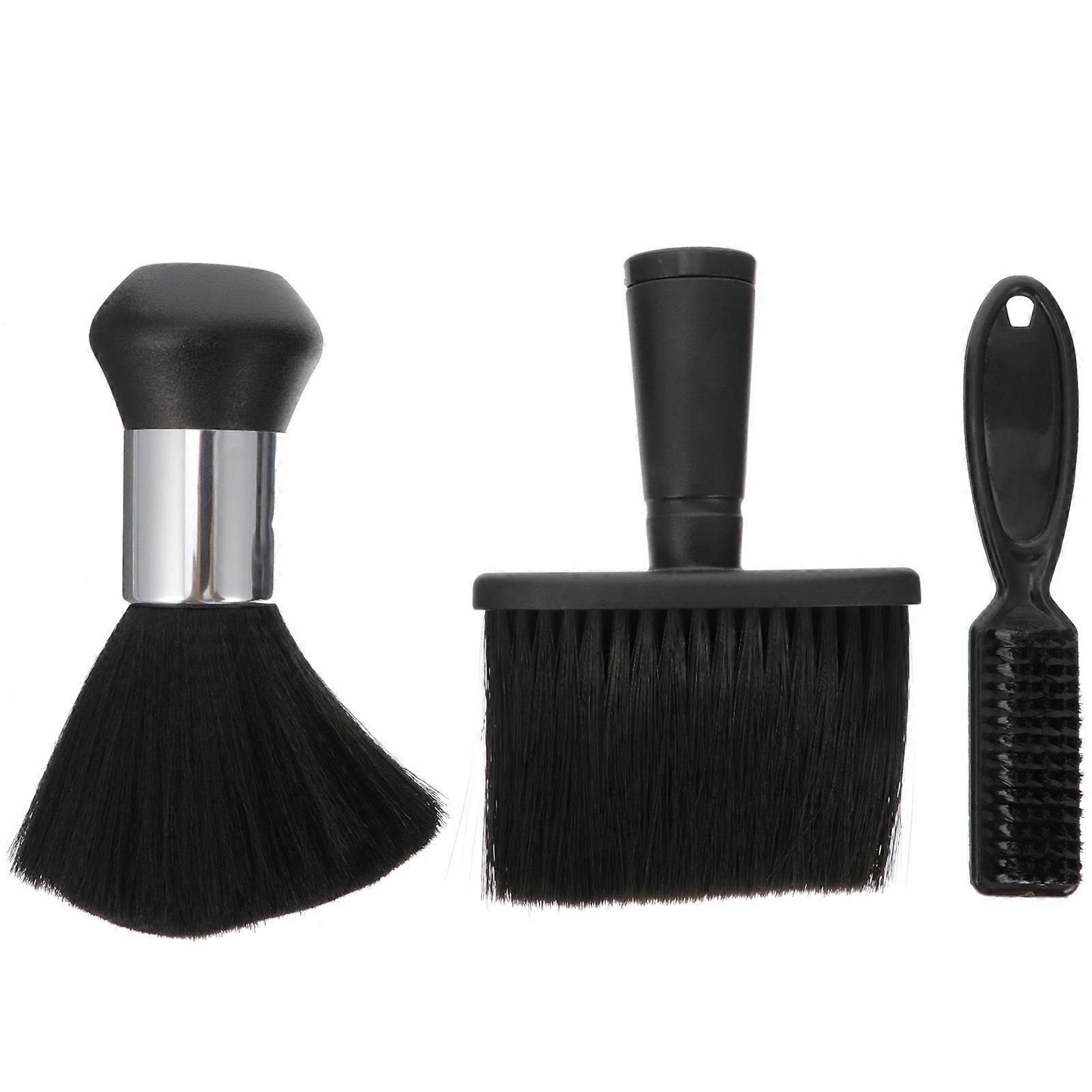 Here's a refined and professional product description based on your input:
**3pcs Barber Cleaning Brush Set – Lightweight Hairdressing Neck