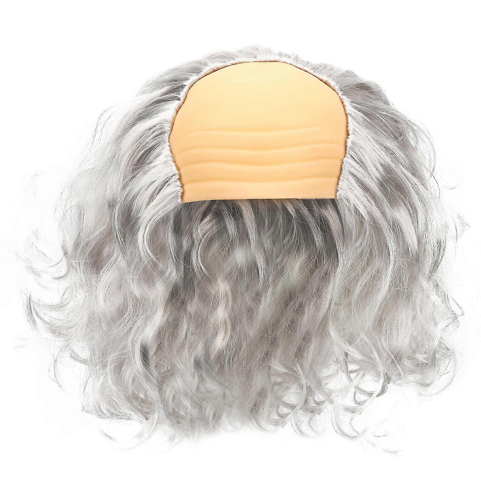 Old Man Bald Wig for Theatrical Performances, Fine Workmanship Ensured