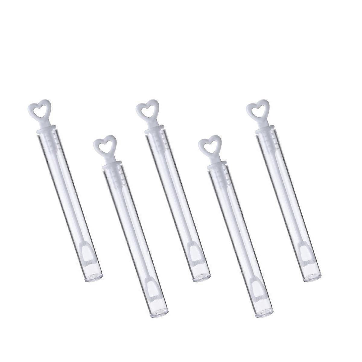 Ergonomic Design Bubble Wand Party Favors White Color 48Pack