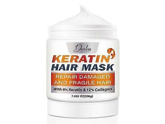 Keratin Hair Mask, Leave Hair Soft Smooth, Hydrating Deep Conditioner Treatment for Dry, Damaged, Frizz and Split Ends