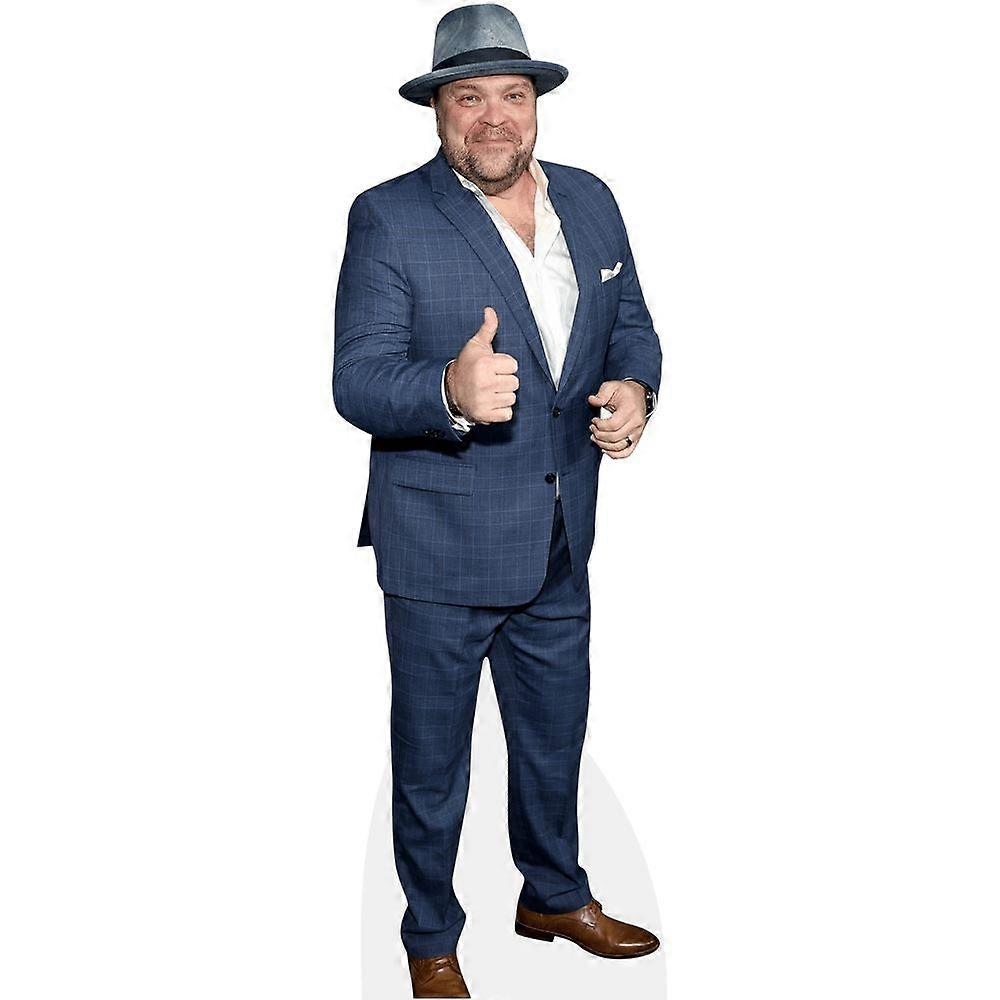 Drew Powell (Thumbs Up) Cardboard Cutout (lifesize OR mini size). Standee. Stand Up.