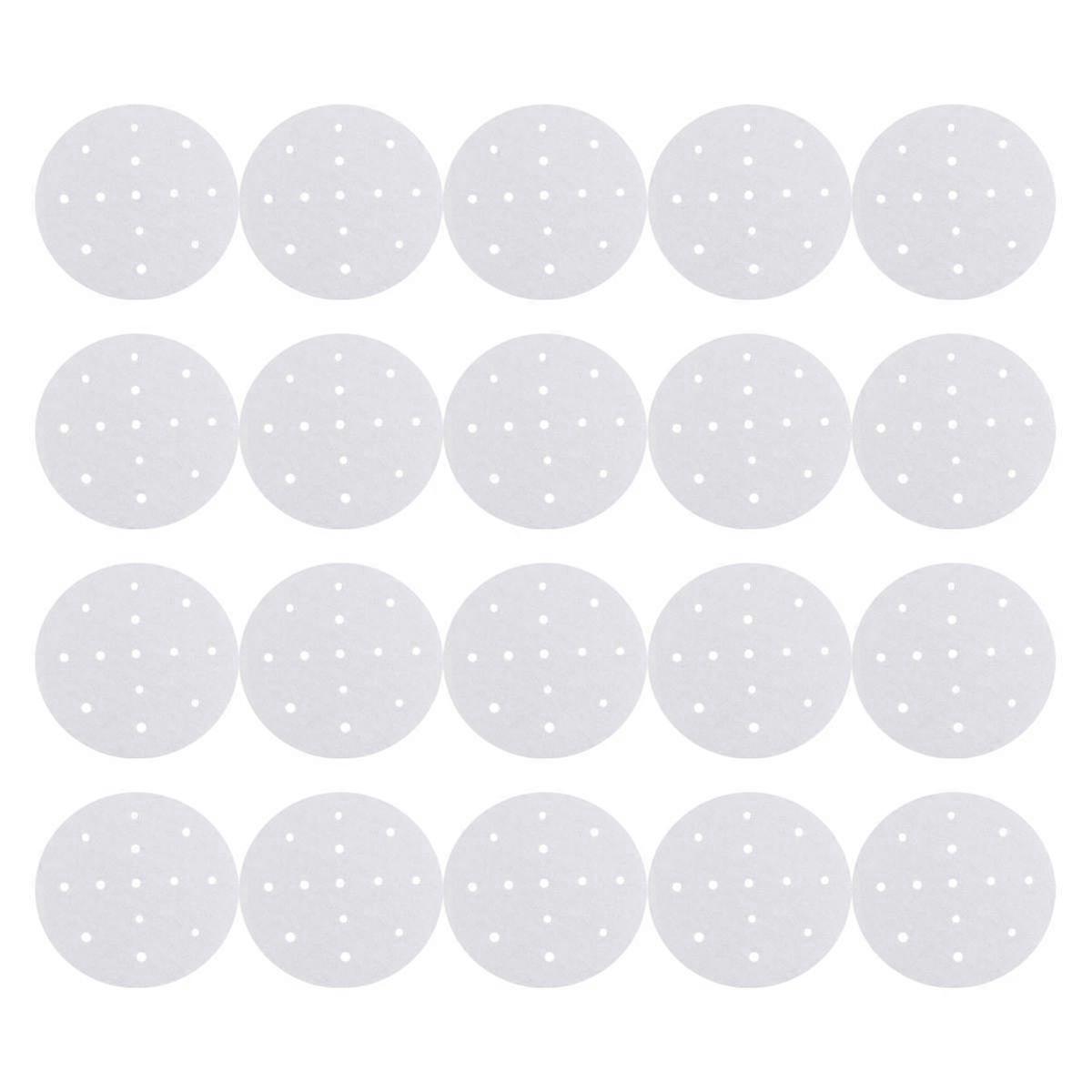 Greaseproof Paper Air Fryer Pad Paper Reduce Grease Enhance Taste Restaurant Users 20cm 200Pcs