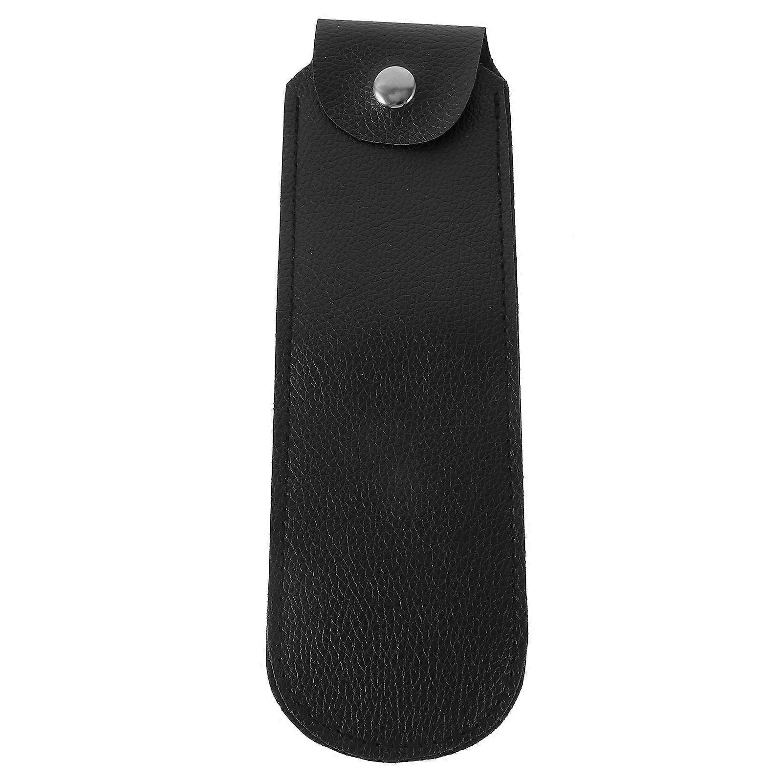 Portable Harmonica Pouch Black Travel-Friendly Harmonica Holder for Storage