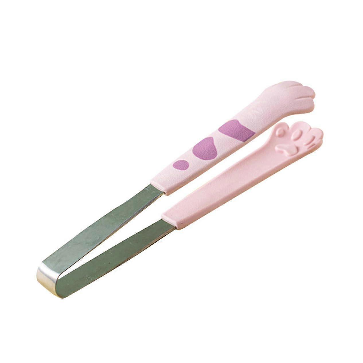 Buffet and Dessert Tongs Multifunctional Kitchen Tongs with Non-Slip Handle Heat Resistant Lightweight for Grilling Random Color Medium Size