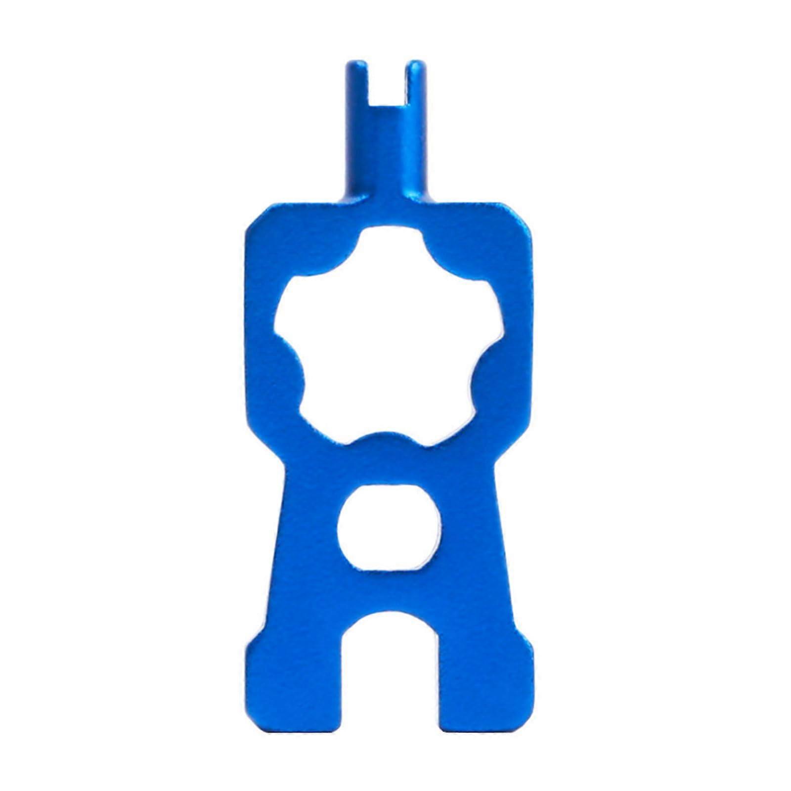 Multifunctional Valve Core Removal Tool for Portable Bicycle Valve Installation and Repair, Compatible with Schrader and Presta Valves