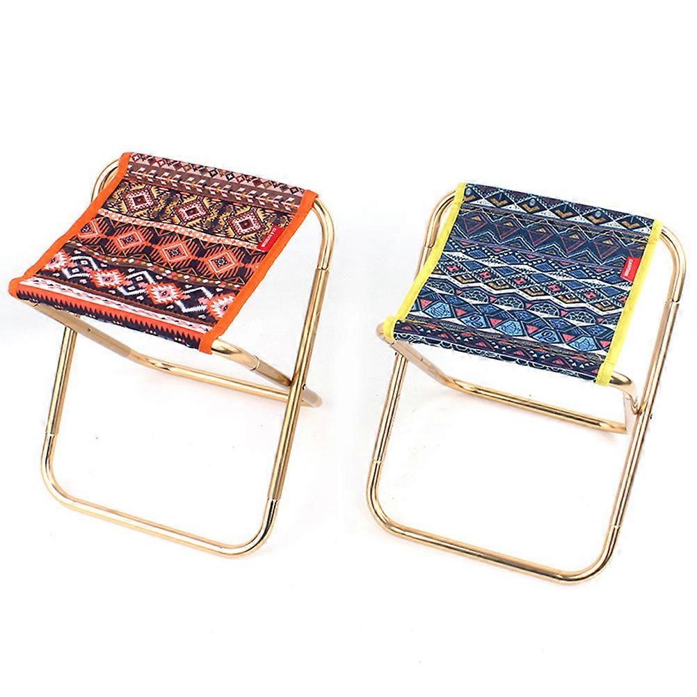 Portable Seating Stool Compact Design for Indoor Use and Outdoor Activities Fishing BBQ 1Set