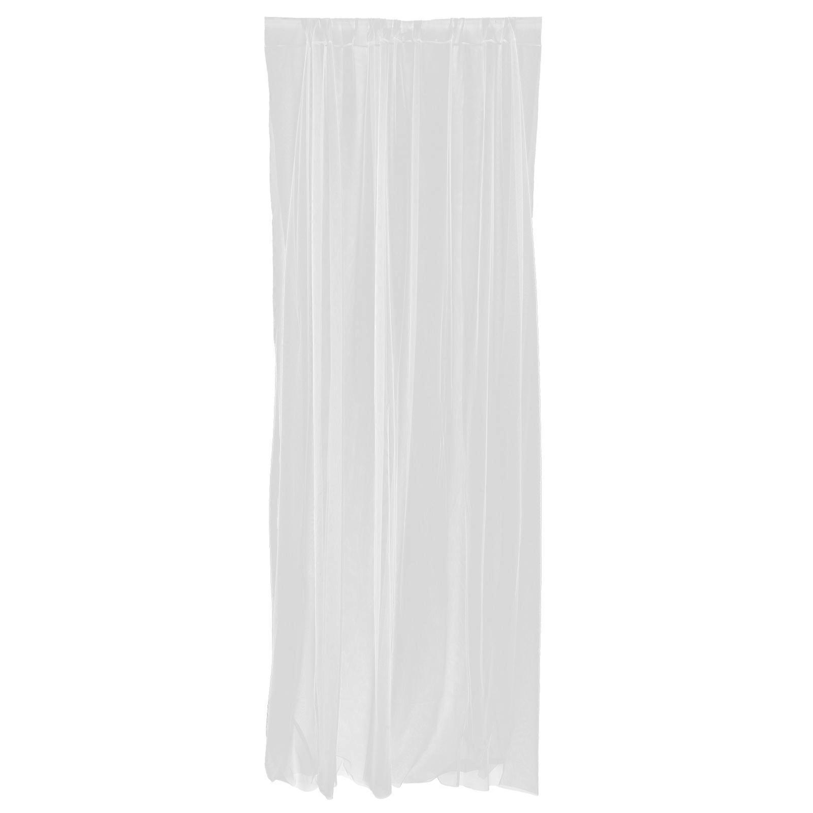 Tulle Backdrop Curtain Wedding Engagement Background Decor White 215x150x0.1cm Rectangular Simplicity and Elegance 1Set