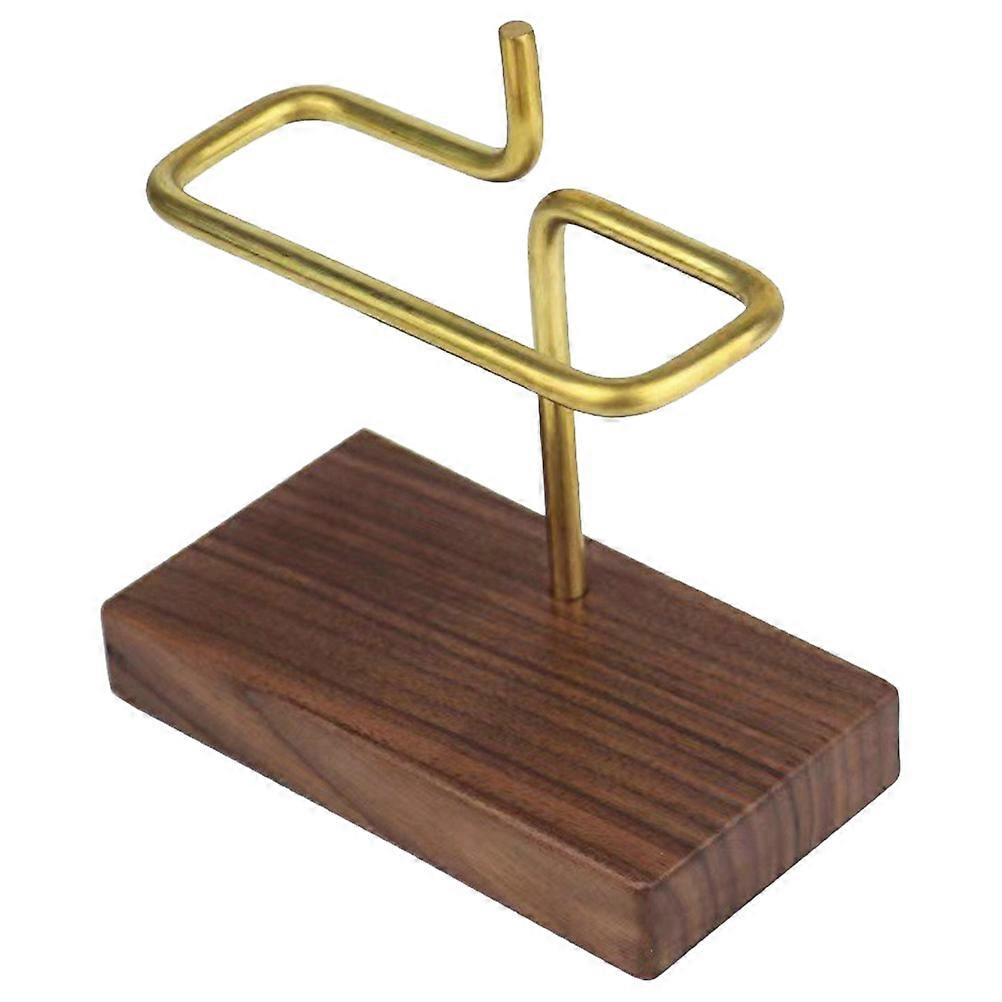 Countertop Coffee Station Organizer Wooden Stand For Cafe 1Set