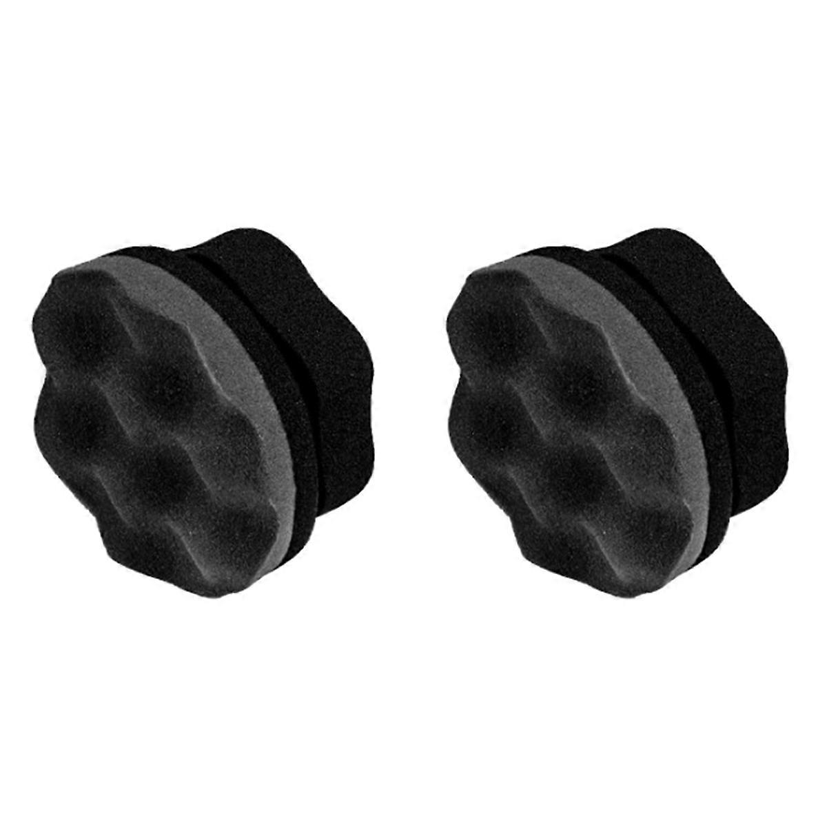 2X Pro Tire Hex Grip Applicator,Tire Shine Car Detailing Foam Sponge Tool, for Trim Accessories, Whe