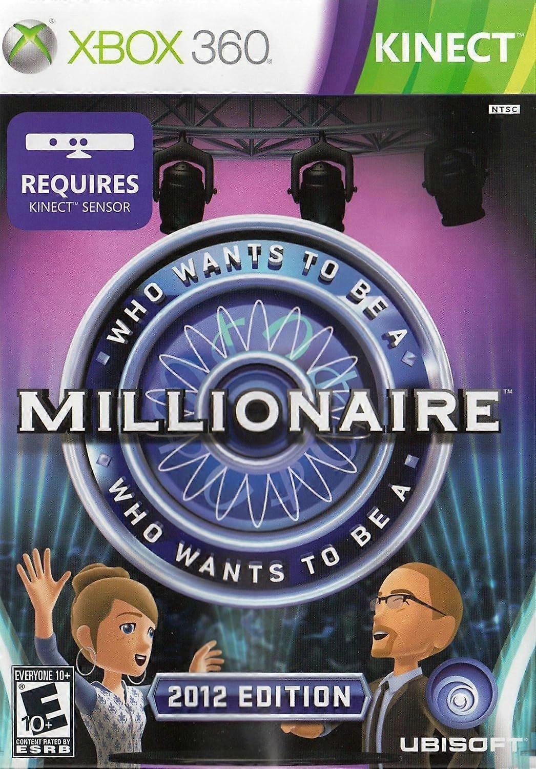 Who Wants to Be A Millionaire (Kinect) Xbox 360 Game