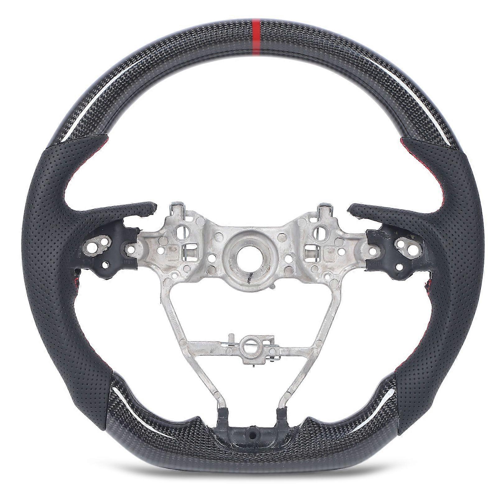 Carbon Fiber Steering Wheel Perforated Leather Replacement for Camry XV70 2018 to 2024 MK38889