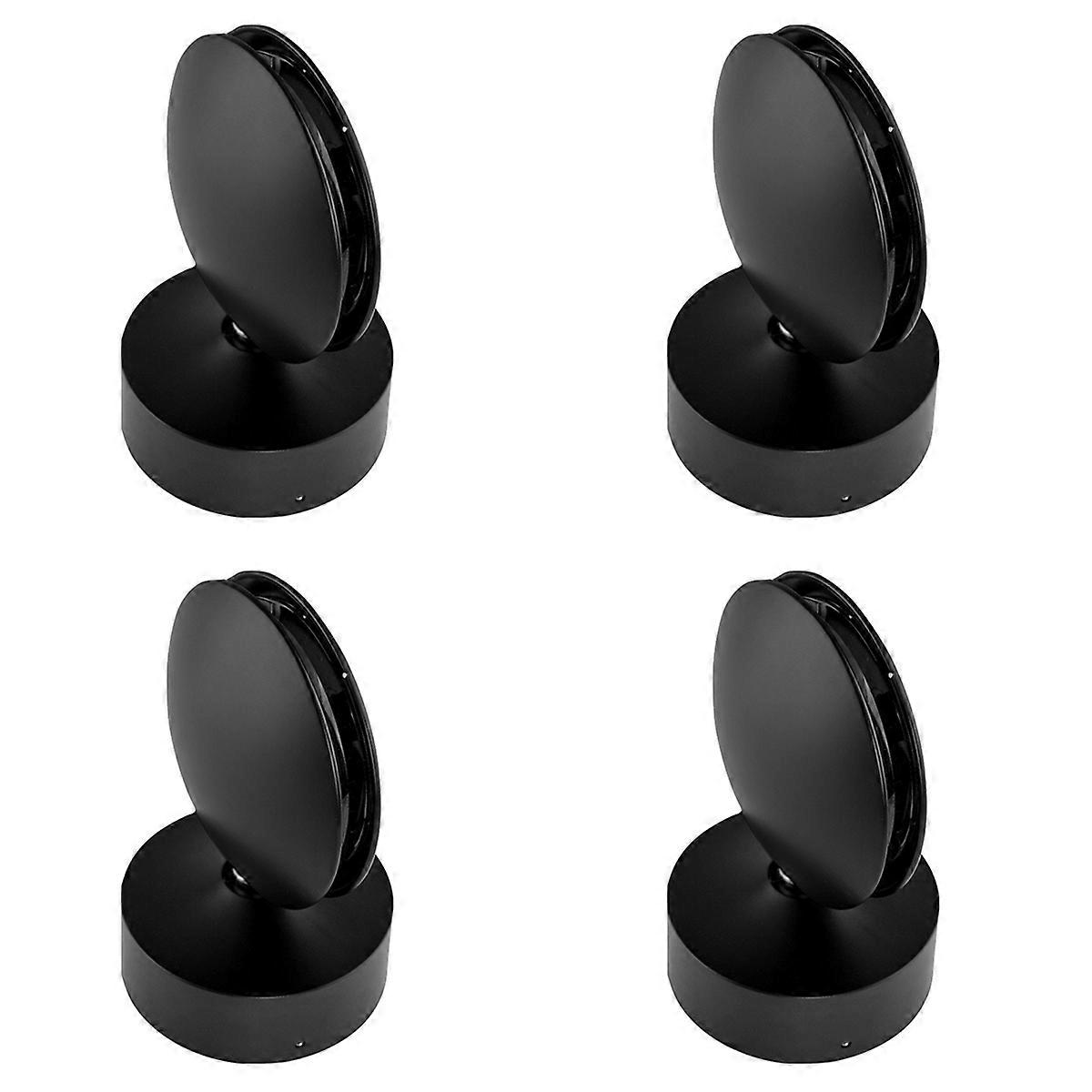 6W LED Lamp LED Window Sill Door Frame Wall Light Black,Warm Light