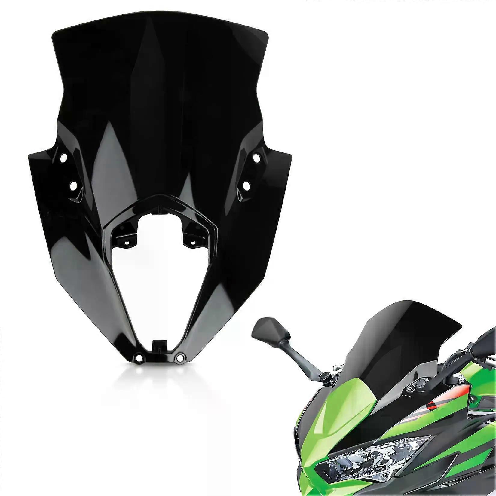 con Motorcycle Windshield for Kawasaki Ninja 650 ER6F 2020-2024 Windscreen Wind Deflector Protector Fairing for Ninja 650 ER6F