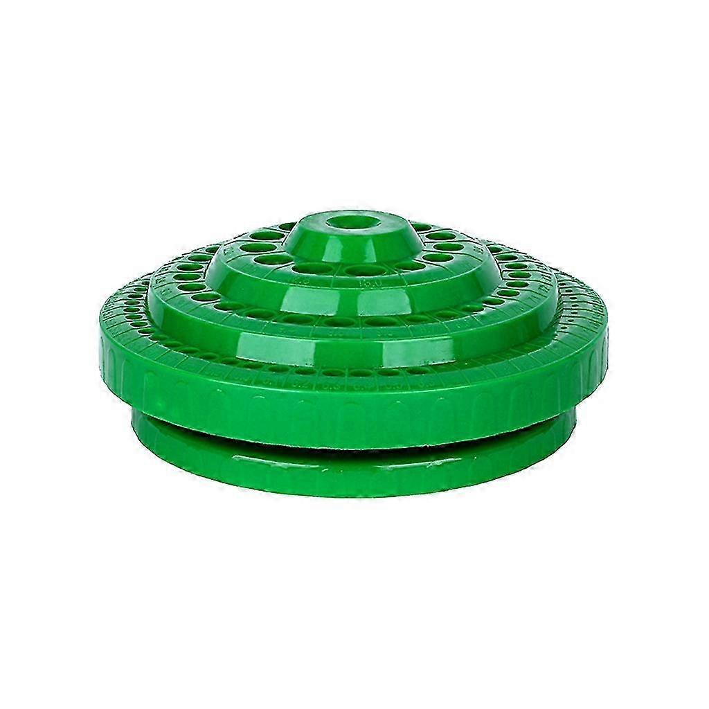 Drill Bit Storage Base, Plastic Tool Organizer Box for Drill Needle Grinding Head - Green