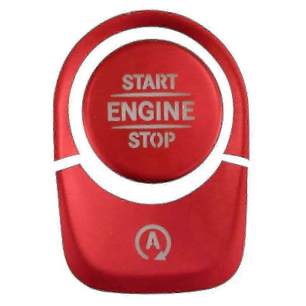 Auto Start Stop Engine Push Switch Buttons Cover Stickers for A Class W177 GLE W167 GLB