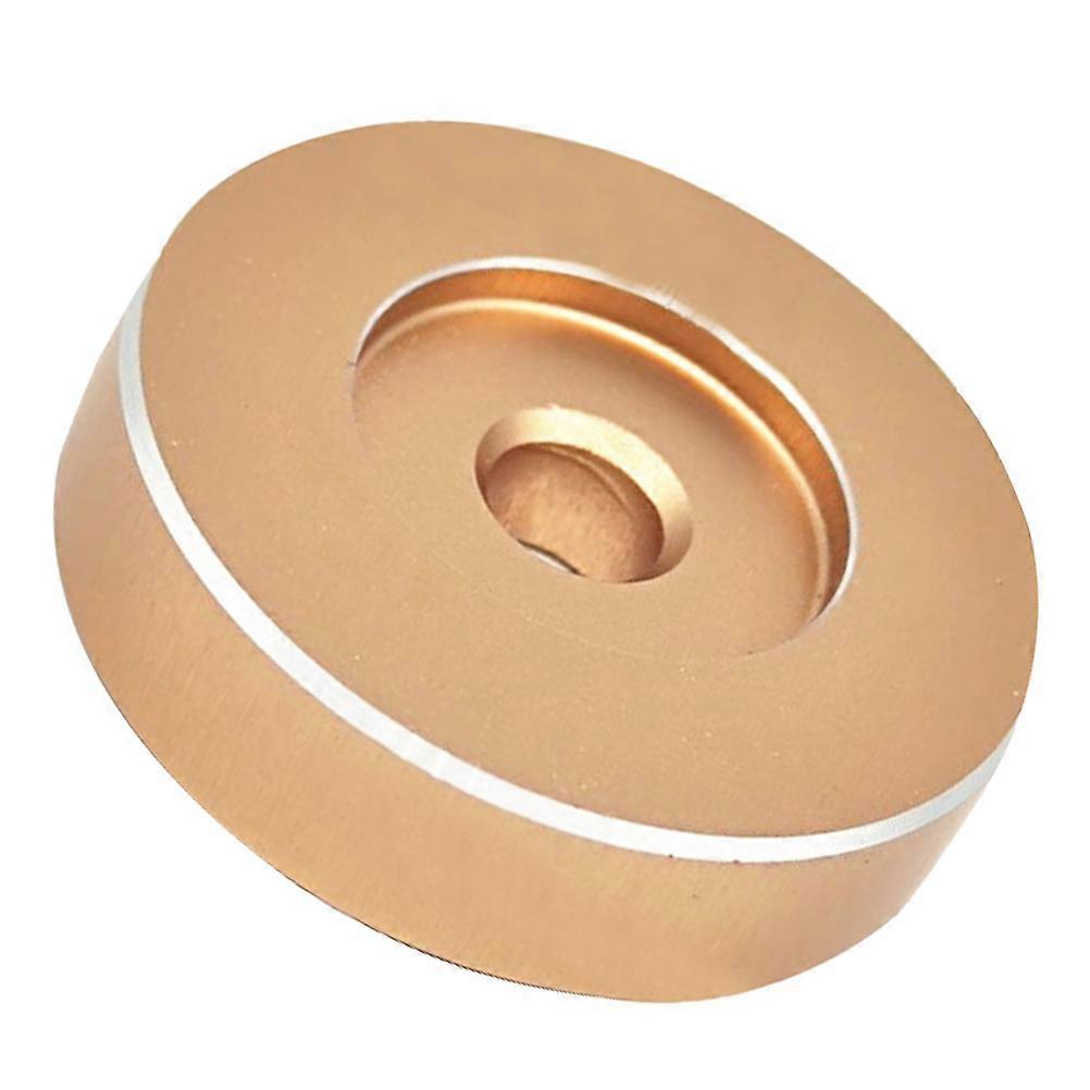 Record Player Accessories 45 Adapter Aluminum For Professional DJ Use Durability 3.8X3.8X0.8CM 1Pcs