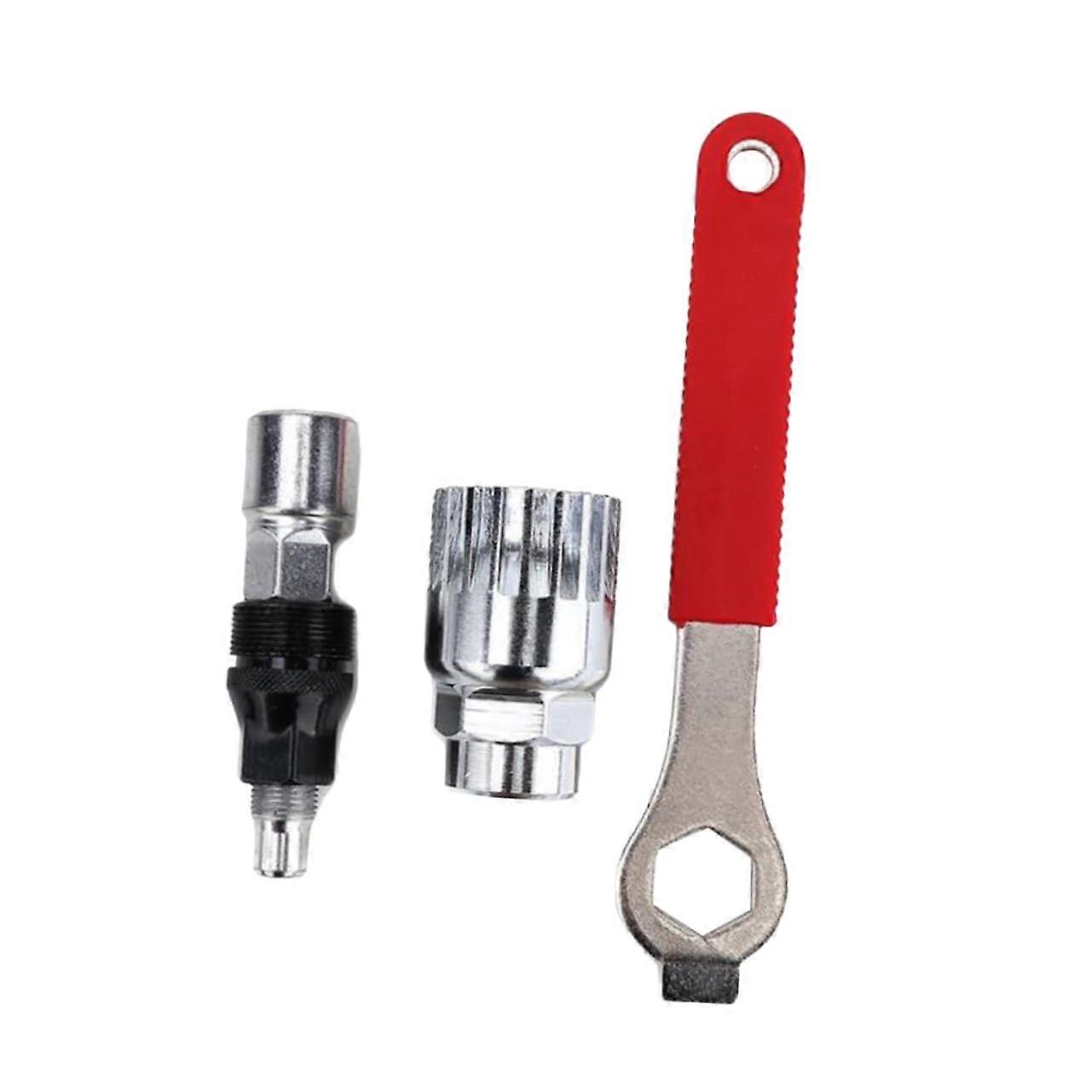 1Satz bicycle crank puller Convenient shaft remover for teeth bicycle models repair tool set for chain set removal and tallation