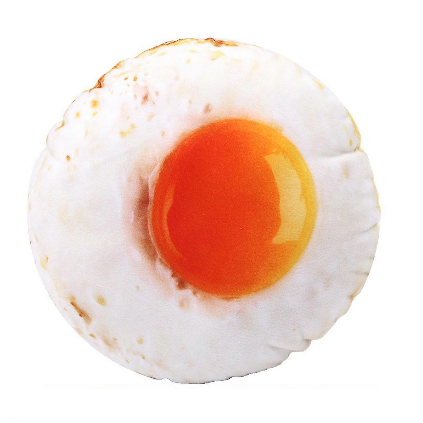Fried Egg Plush Dog Toys Fun Cute Cartoon 3D Simulation Teeth Grinding Relieve Boredom Pet Chew Toy for Dogs Puppies Pets