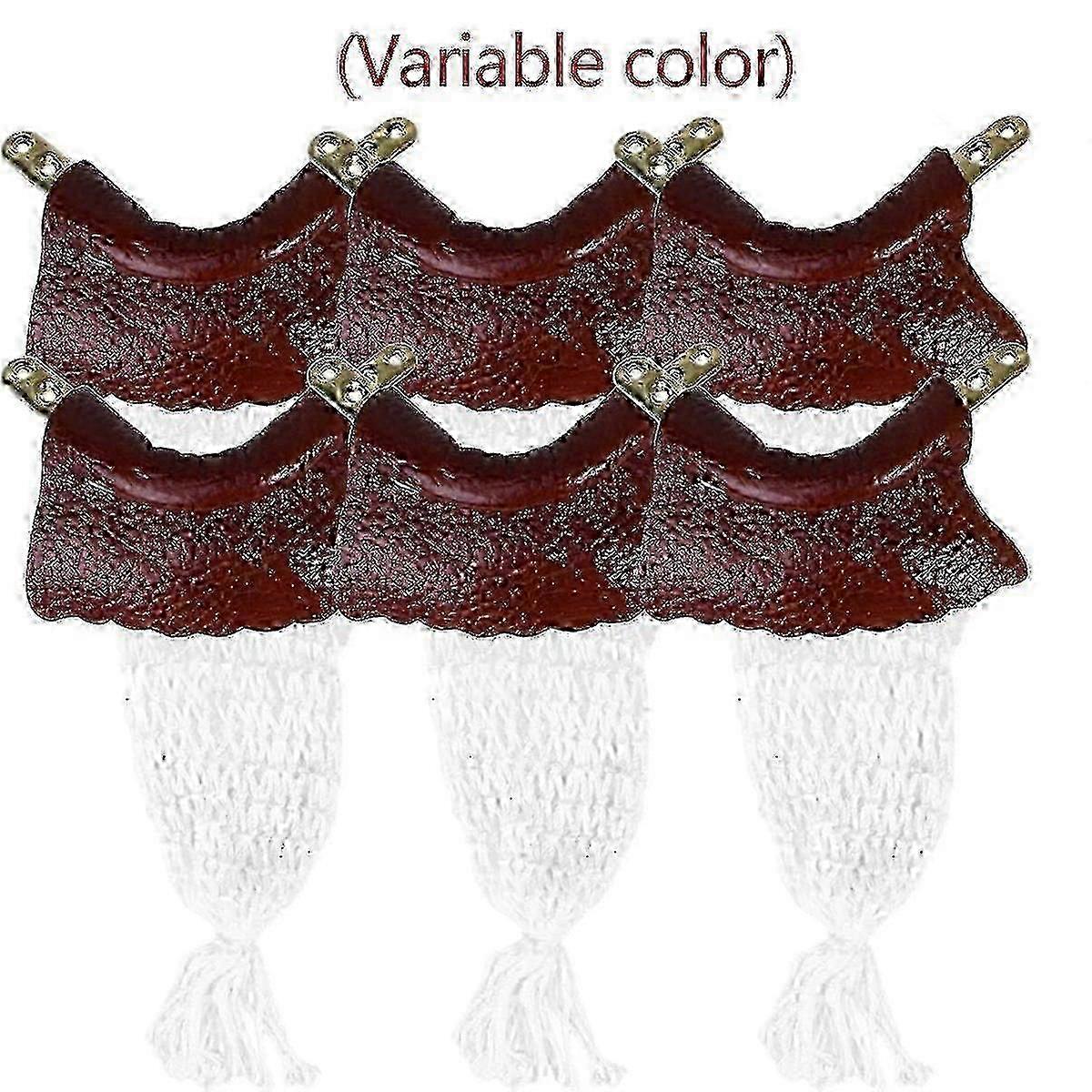 Billiard Pocket Net Replacement for Snooker Tables with Leather Pockets - Set of 6